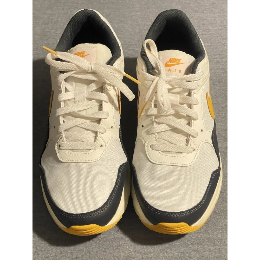 Nike Air Max SC White Black Yellow Running Shoes Men's Size 9 Sneakers